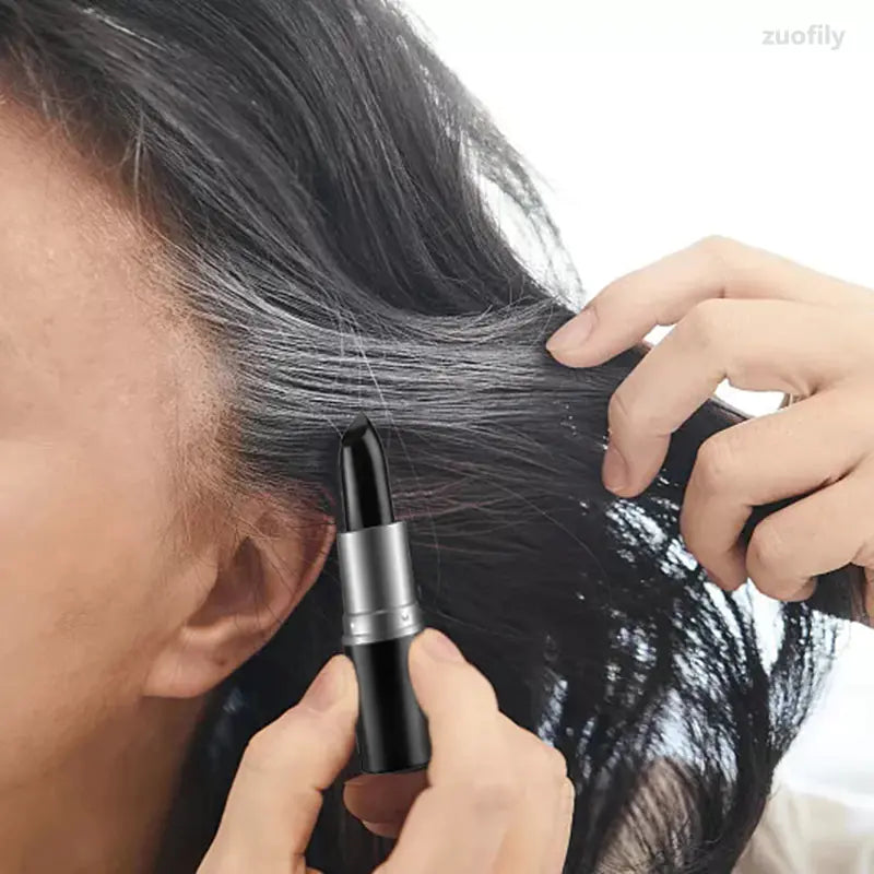 Black Brown Temporary Hair Color Cream for Gray Coverage